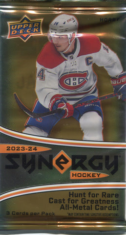 2023-24 Upper Deck Synergy Hobby Hockey, Pack