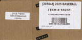 2025 Panini Select Baseball Hobby, 12 Box Case