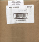 2025 Topps UFC Stadium Club Hobby, 16 Box Case