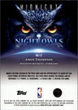 2025-26 Amen Thompson Topps Midnight BLUE NIGHT OWLS 83/149 #NO-12 Houston Rockets