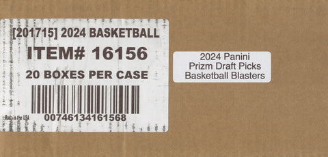 2024 Panini Prizm Collegiate Draft Picks Basketball Hobby, 20 Blaster Box Case