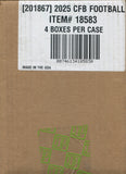 2025 Panini National Treasures Collegiate Football Hobby, 4 Box Case *RELEASES 12/19*