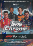 2024 Topps Chrome Formula 1 F1 Racing, 40 Blaster Box Case