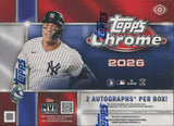 2026 Topps Chrome Baseball Delight, 6 Box Case