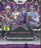 2025 Topps Resurgence Football Mega, Box