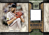 2025 Chris Sale Topps Museum Collection MEANINGFUL MATERIALS RELIC 54/99 JERSEY #MMR-CS Atlanta Braves