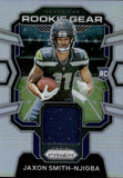 2023 Jaxon Smith-Njigba Panini Prizm ROOKIE GEAR JERSEY RELIC RC #RG-JS Seattle Seahawks