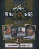 2026 Leaf Metal Ring Kings Hobby, Box *RELEASES 7/17*