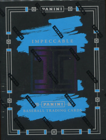 2024 Panini Impeccable Baseball Hobby, Box