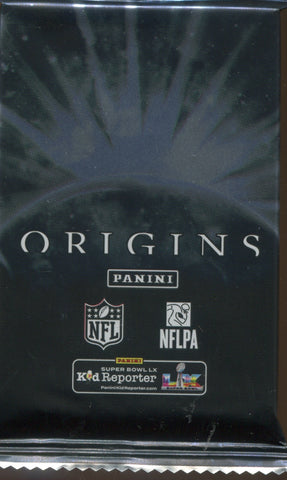 2025 Panini Origins Football International Blaster, Pack *RELEASES 9/5*
