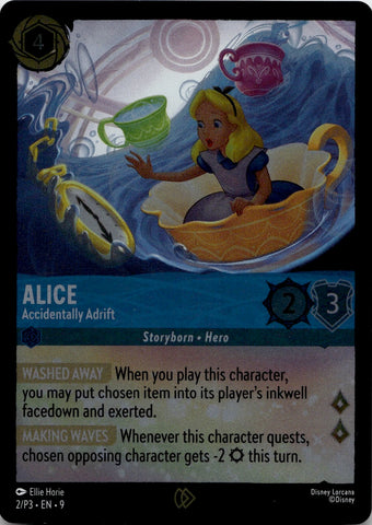 Disney Lorcana Alice in Wonderland Fabled PROMO CARD #2/P3