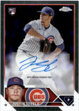 2023 Justin Steele Topps Chrome Update AUTO ROOKIE AUTOGRAPH RC #AC-JST Chicago Cubs