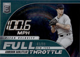 2026 Cam Schlittler Panini Donruss Elite FULL THROTTLE NEON GREEN 1/99 #8 New York Yankees