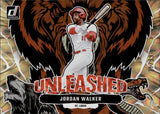 2023 Jordan Walker Panini Donruss UNLEASHED GOLD 71/99 #U5 St. Louis Cardinals