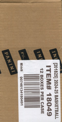 2024-25 Panini Select Basketball Hobby, 12 Box Case *RELEASES 6/18*