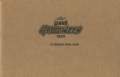 2025 Leaf Metal Halloween Hobby, 10 Box Case *RELEASES 10/3*