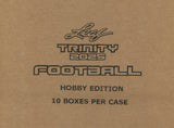 2025 Leaf Trinity Football Hobby, 10 Box Case *RELEASES 12/5*