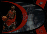 1997 Michael Jordan Upper Deck SPx SAMPLE DIE CUT #SPX5 Chicago Bulls HOF