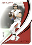 2024 Baker Mayfield Panini Immaculate Collection RED 10/65 #58 Tampa Bay Buccaneers