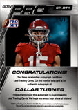 2024 Dallas Turner Leaf Pro Set GOIN' PRO 1/1 AUTOGRAPH ONE OF ONE AUTO #GP-DT1 Alabama Crimson Tide Minnesota Vikings