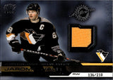 2001-02 Jaromir Jagr Pacific GAME-WORN JERSEY 136/210 #27 Pittsburgh Penguins