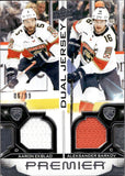 2022-23 Aaron Ekblad Aleksander Barkov Upper Deck Premier DUAL JERSEY 6/99 #PD-ABAE Florida Panthers