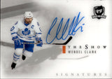 2021-22 Wendel Clark Upper Deck The Cup THE SHOW SIGNATURES AUTOGRAPH AUTO #SW-14 Toronto Maple Leafs