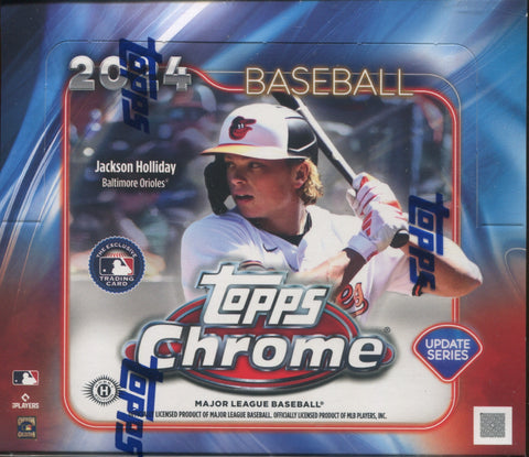 2024 Topps Chrome Update Series Baseball Jumbo, Box