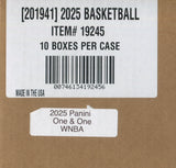 2025 Panini One & One WNBA Basketball Hobby, 10 Box Case