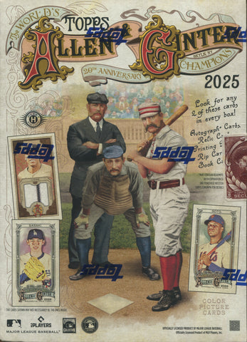 2025 Topps Allen & Ginter Baseball Hobby, Box *RELEASES 12/3*
