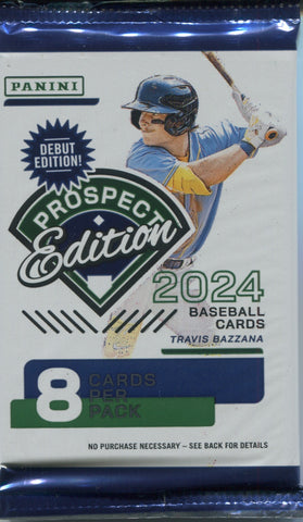 2024 Panini Prospect Edition Baseball Hobby, Pack *RELEASES 3/7*