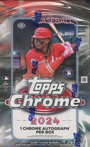 2024 Topps Chrome Baseball Hobby, Box