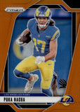 2024 Puka Nacua Panini Prizm ORANGE PRIZM 237/249 #168 Los Angeles Rams