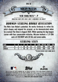 2026 Nolan McLean Bowman Chrome BOWMAN STERLING ROOKIE BLUE MOJO REFRACTOR 145/150 RC #BST-8 New York Mets