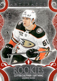 2024-25 Cutter Gauthier Upper Deck Artifacts RUBY ROOKIE 219/399 RC #199 Anaheim Ducks