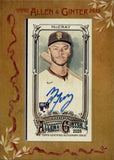 2025 Grant McCray Topps Allen & Ginter FRAMED MINI ROOKIE AUTOGRAPH RC AUTO #MA-GMC San Francisco Giants