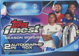 2025-26 Topps UEFA Club Competitions Finest Soccer Hobby, Box