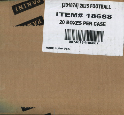 2025 Panini Absolute Football Hobby Mega, 20 Box Case