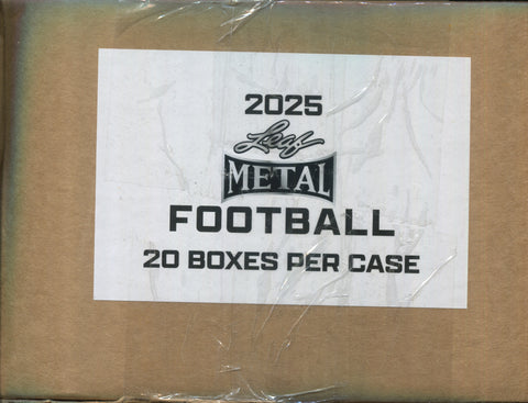 2025 Leaf Metal Football Blaster, 20 Box Case *RELEASES 6/20*