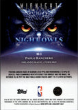 2025-26 Paolo Banchero Topps Midnight NIGHT OWLS #NO-5 Orlando Magic