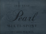 2025 Leaf Metal Pearl Multi-Sport Hobby, Box