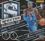 2023-24 Panini Spectra Basketball Hobby, Box