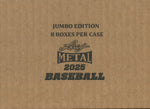 2025 Leaf Metal Baseball Jumbo, 8 Box Case