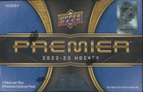 2022-23 Upper Deck Premier Hockey Hobby, 10 Box Case