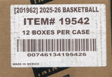 *LAST CASE* 2025/26 Panini Contenders EuroLeague Basketball Hobby, 12 Box Case