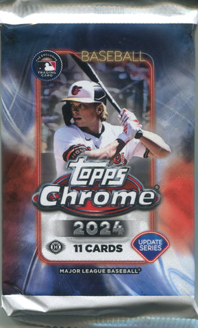 2024 Topps Chrome Update Series Baseball Jumbo, Pack