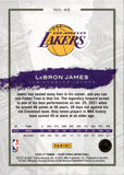 2020-21 LeBron James Panini Court Kings #48 Los Angeles Lakers