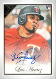 2019 Luis Arraez Topps Gallery AUTOGRAPH ROOKIE AUTO RC #135 Minnesota Twins