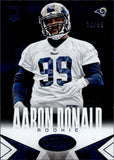 2014 Aaron Donald Panini Certified BLUE FOIL ROOKIE 38/99 RC #101 Los Angeles Rams
