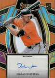 2024 Jordan Westburg Panini Select SIGNATURES TIE-DYE PRIZM ROOKIE AUTOGRAPH 11/25 RC AUTO #SS-JW Baltimore Orioles